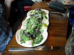 Shrimp tacos at Nada